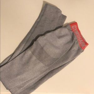 Gymshark Flex Gray/Hot Pink Legging- Size Small